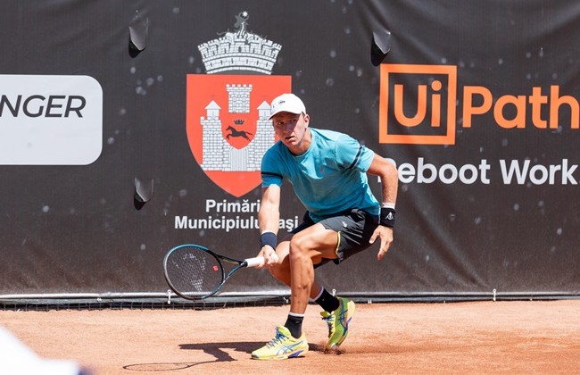 Filip Jianu se oprește în turul secund la Concord Iași Open 2021. Italianul Riccardo Bonadio s-a impus cu 7-6(5), 6-2