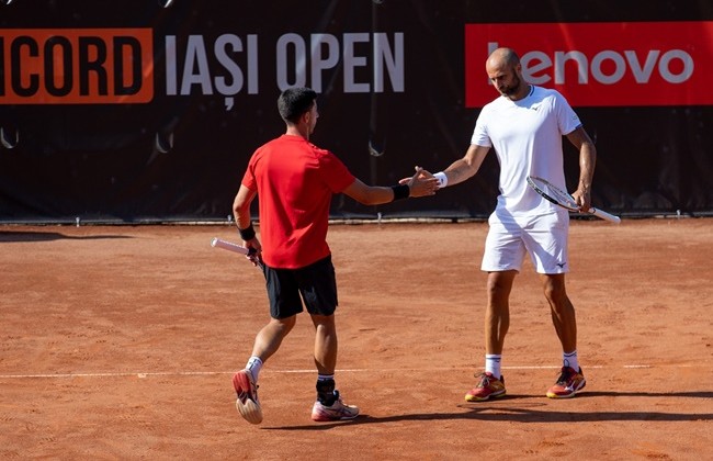 Marius Copil /Alexandru Jecan - Riccardo Bonadio/Lucas Miedler 5-7, 6-7, în primul tur al probei de dublu