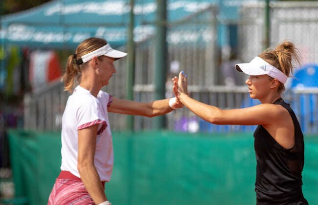 Reka Luca Jani/Panna Udvardy first finalist of the doubles event