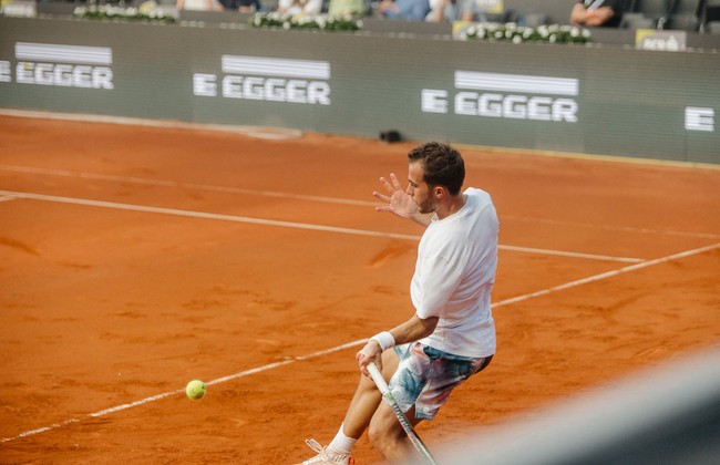 Chiar de Ziua Franței, francezul Hugo Gaston, locul 137 ATP, favorit 6 la Iași, l-a învins în ultimul sfert de finală pe ucraineanul Vitaliy Sachko