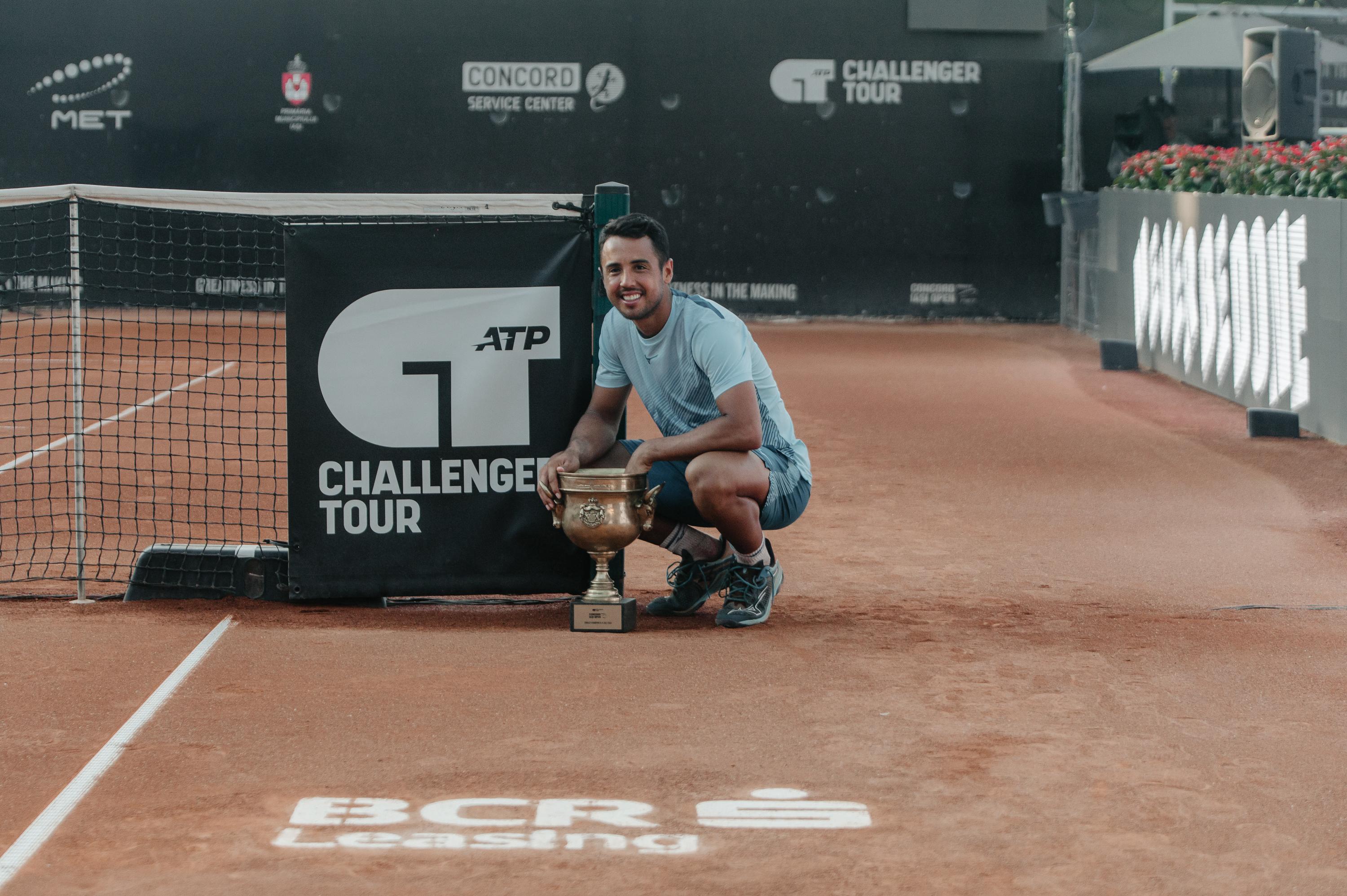 The Bolivian Hugo Dellien, the new champion of the Concord Iasi Open tournament