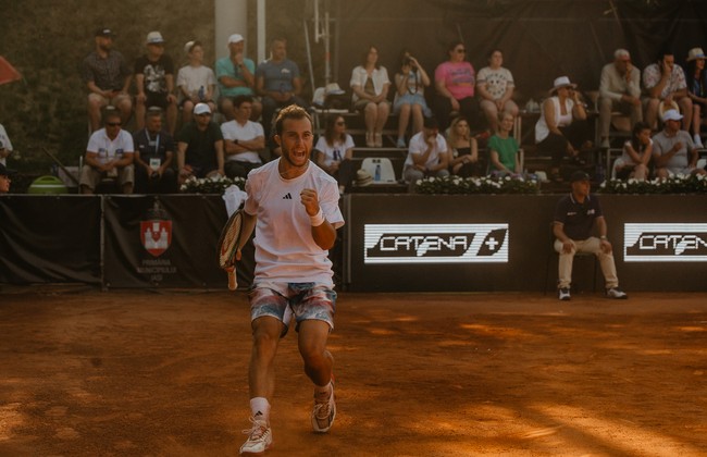 Al doilea finalist al ediției din acest an este francezul Hugo Gaston, locul 137 ATP, al șaselea favorit 6